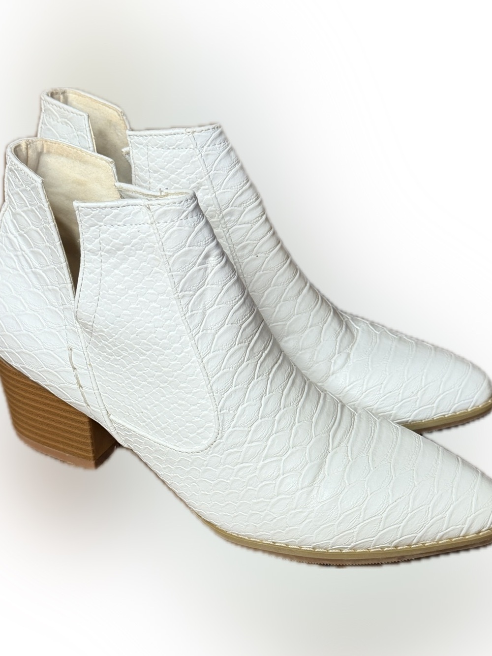 White Booties